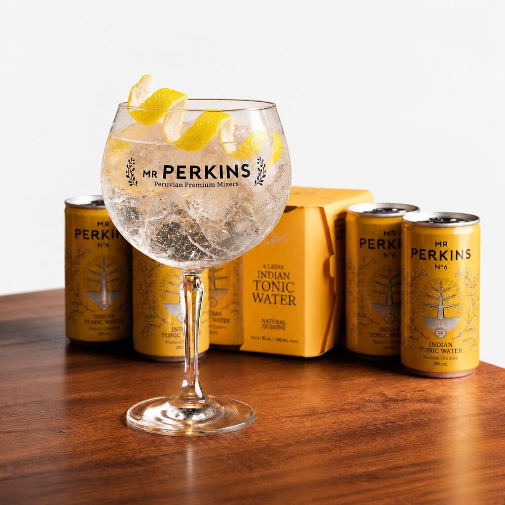 Gin & Tonic con Indian Tonic Mr Perkins