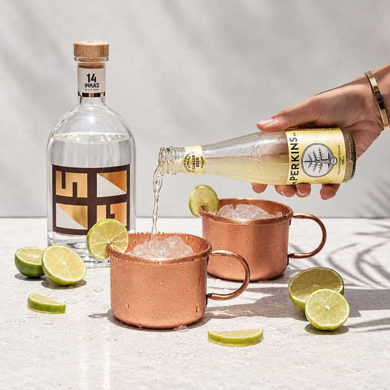 Moscow Mule con Ginger Beer Mr Perkins