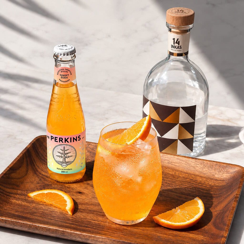 Sunset Vibes con Sunset Soda Mr Perkins