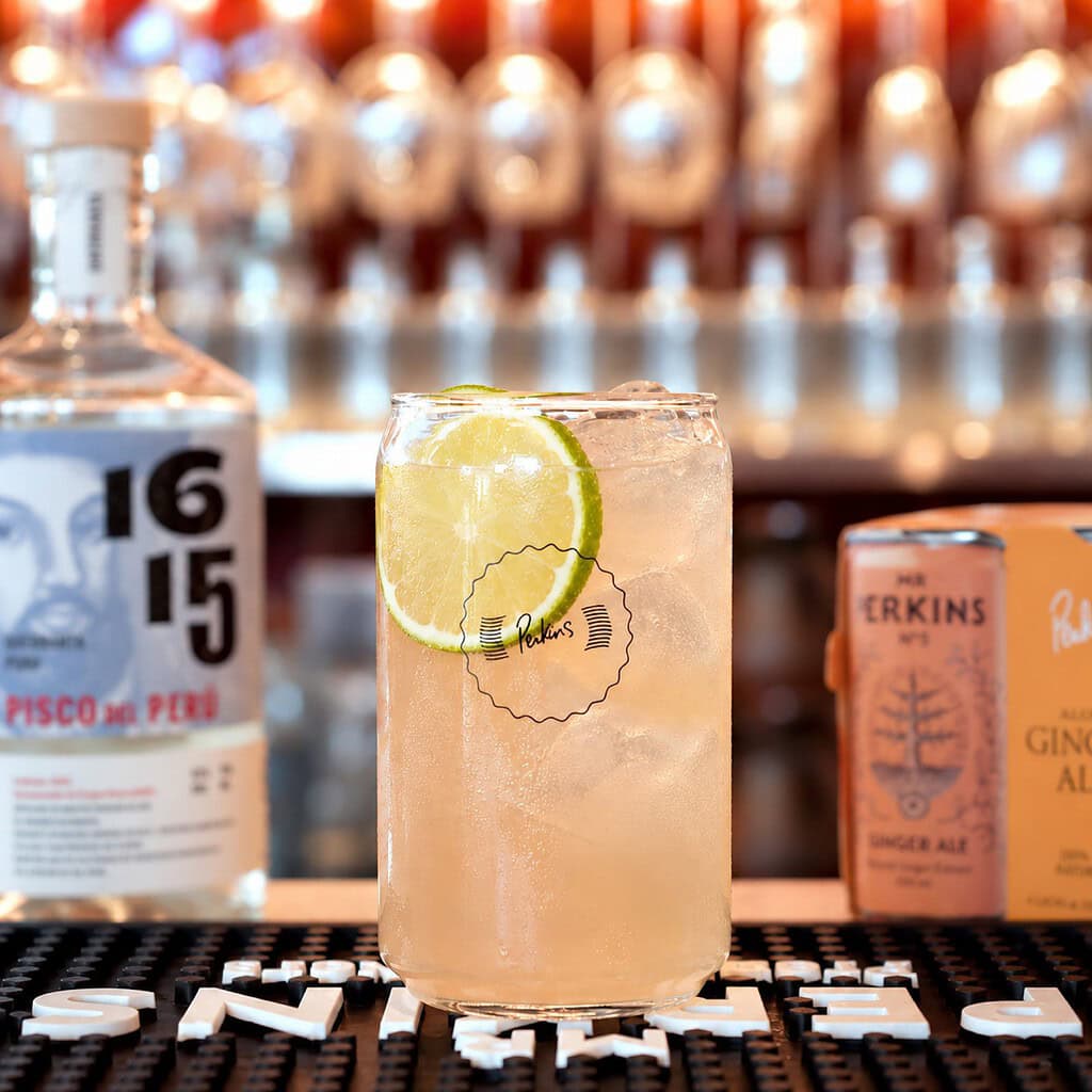 Chilcano con Ginger Ale Mr Perkins