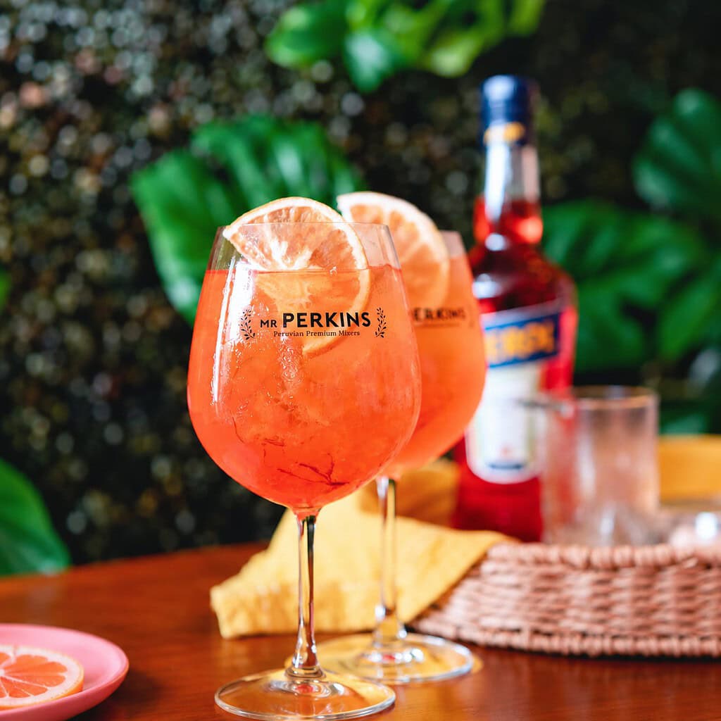 Sunset Spritz con Sunset Soda Mr Perkins