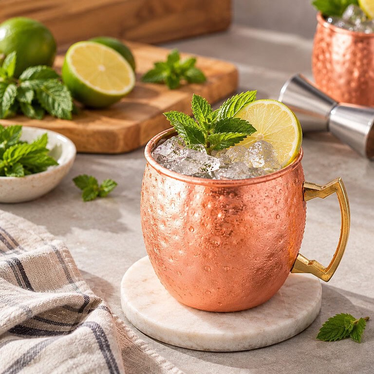 Mule Sin Alcohol con Ginger Beer Mr Perkins